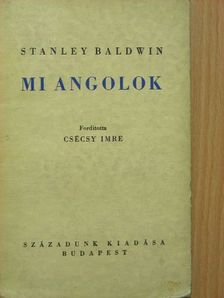 Stanley Baldwin - Mi angolok [antikvár]