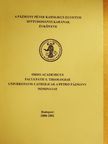 A Pázmány Péter Katolikus Egyetem Hittudományi Karának évkönyve 2000-2001 [antikvár]