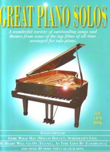 GREAT PIANO SOLOS THE FILM BOOK, OVER 40 POPULAR FILM HITS