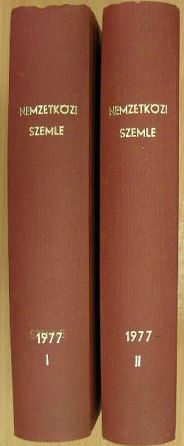 C. H. Hermansson - Nemzetközi Szemle 1977. január-december I-II. [antikvár]