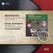 BEETHOVEN - PIANO CONCERTOS 3CD DANIEL BARENBOIM