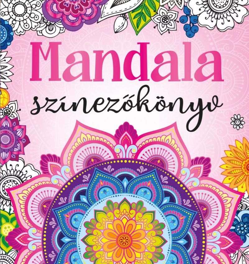 .- - Mandala színezőkönyv