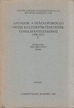 Szilárd Léna - Anyagok a századforduló orosz kultúrtörténetének tanulmányozásához (1890-1917) I. [antikvár]