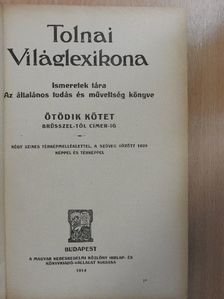 Tolnai Világlexikona V. (töredék) [antikvár]