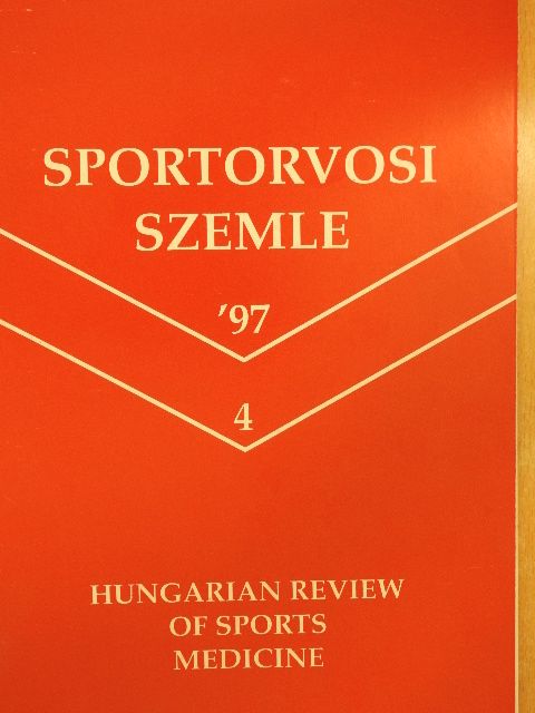 Bánóczy A - Sportorvosi Szemle 1997/4. [antikvár]