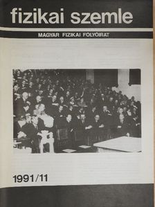 Füstöss László - Fizikai Szemle 1991. november [antikvár]