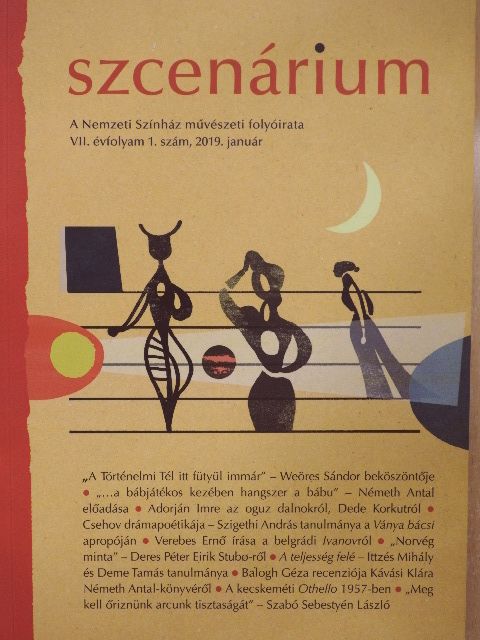 Adorján Imre - Szcenárium 2019. január [antikvár]