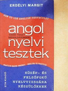 Erdélyi Margit - Angol nyelvi tesztek [antikvár]