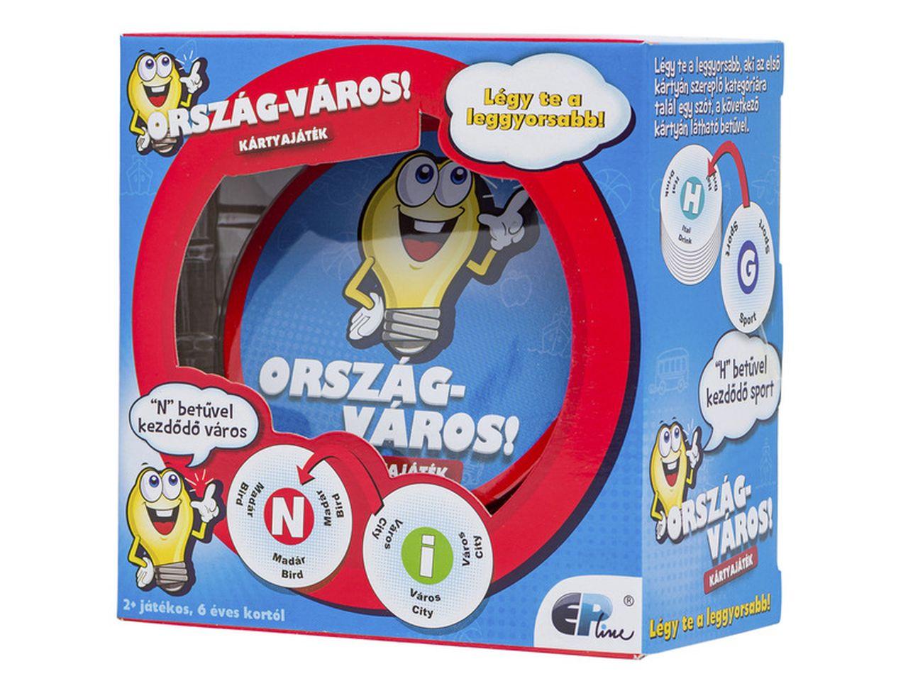 EP04174 - Ország-Város kártyajáték