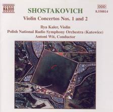 SHOSTAKOVICH - VIOLIN CONCERTO NOS.1 AND 2 CD