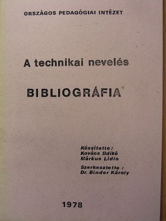 Kovács Ildikó - A technikai nevelés [antikvár]