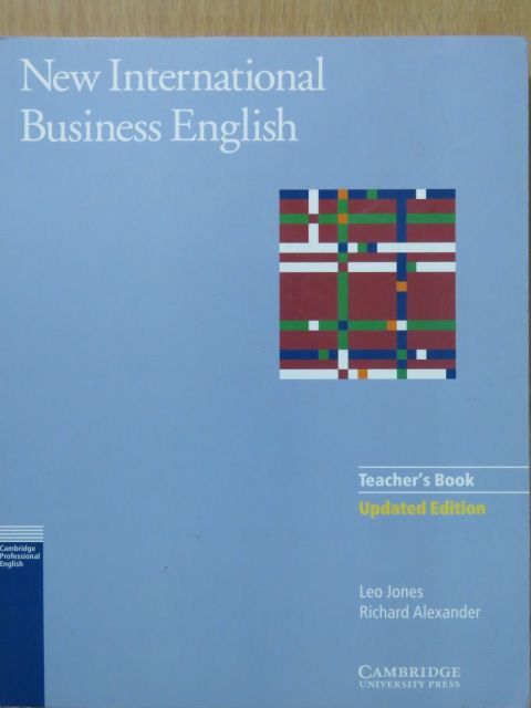 Leo Jones - New International Business English - Teacher's Book [antikvár]
