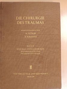 Spezielle Unfallchirurgie [antikvár]