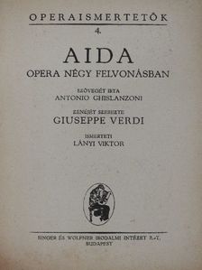 Antonio Chislanzoni - Aida/Rigoletto/Traviata [antikvár]