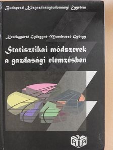 Kerékgyártó Györgyné - Statisztikai módszerek a gazdasági elemzésben [antikvár]
