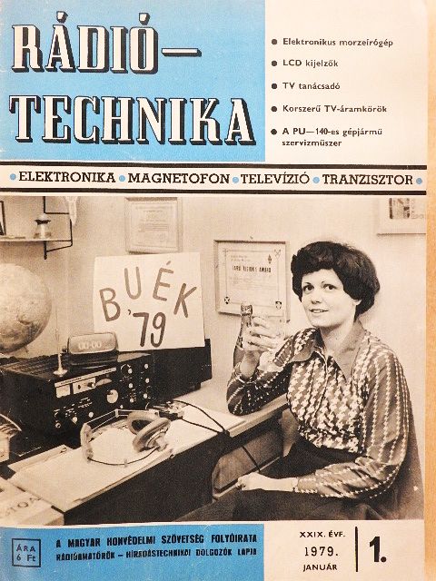 Bassó Andor - Rádiótechnika 1979. január-december [antikvár]