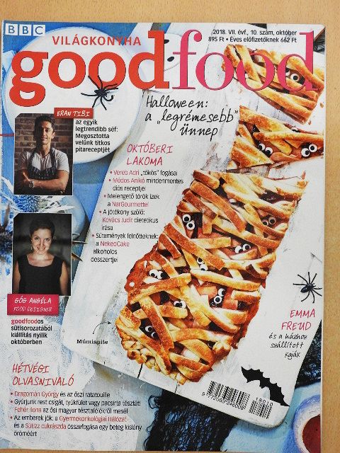 Diana Henry - BBC GoodFood Világkonyha 2018. október [antikvár]