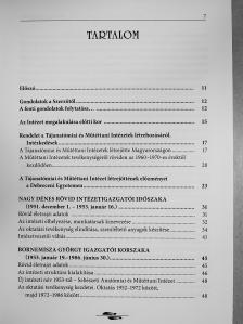 A Debreceni Egyetem Sebészeti Műtéttani Tanszékének története [antikvár]