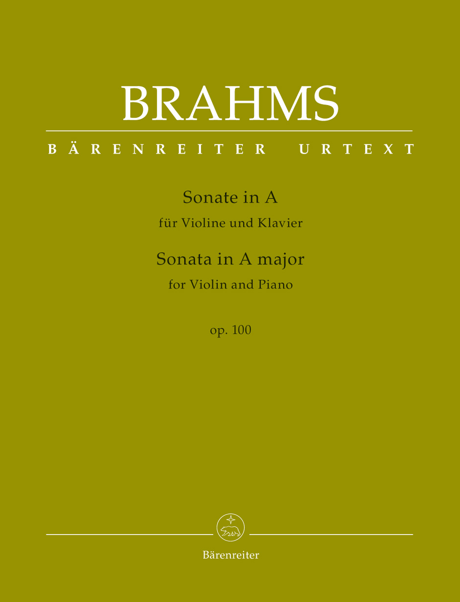 BRAHMS... - SONATE IN A FÜR VIOLINE UND KLAVIER