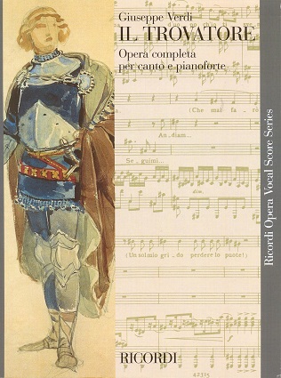 Verdi - IL TROVATORE PER CANTO E PIANOFORTE