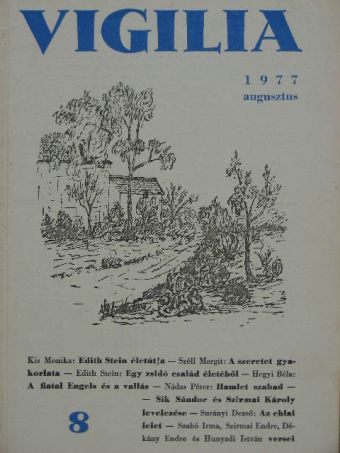 Balássy László - Vigilia 1977. augusztus [antikvár]