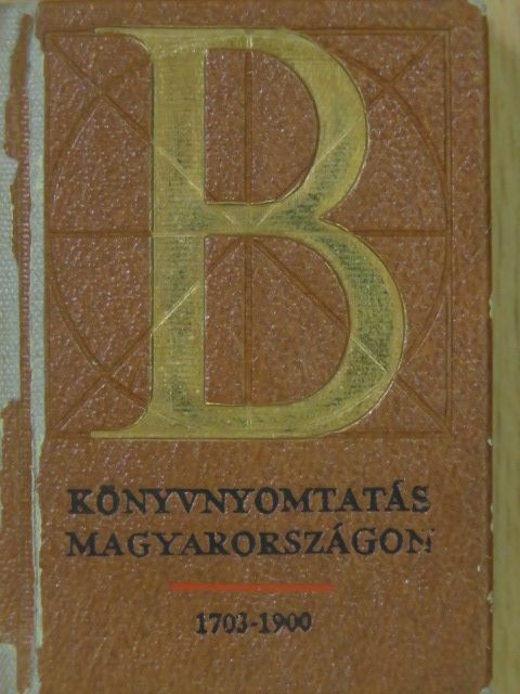 Bolgár Iván - Könyvnyomtatás Magyarországon 1703-1900 (minikönyv) (számozott) [antikvár]