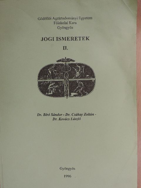 Dr. Bíró Sándor - Jogi ismeretek II. [antikvár]