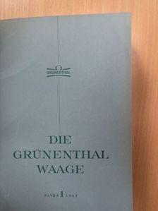 Dr. Friedrich Deich - Die Grünenthal Waage 1967-1969. (vegyes számok) (9 db) [antikvár]