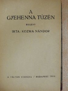 Kozma Nándor - A gyehenna tüzén [antikvár]