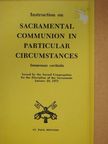 J. Casoria - Instruction on Sacramental Communion in Particular Circumstances [antikvár]