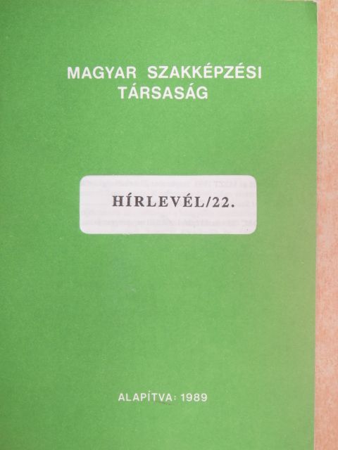 Hírlevél/22. [antikvár]