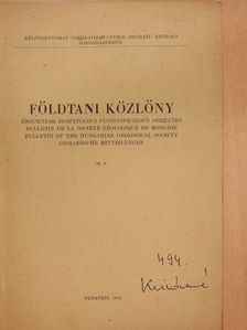 Dr. Siposs Zoltán - Adatok az Esztergom vidéki oligocén képződmények fácies viszonyaihoz (dedikált példány) [antikvár]