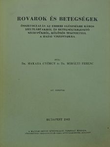 Dr. Makara György - Rovarok és betegségek [antikvár]