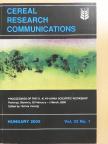 Jolánkai Márton - Cereal Research Communications 2005/1. [antikvár]