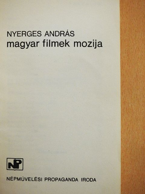 Nyerges András - Magyar filmek mozija [antikvár]