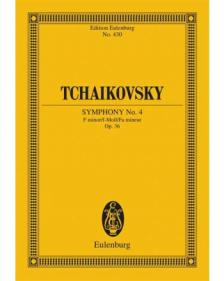 CSAJKOVSZKIJ / TCHAIKOVSKY - SYMPHONY NO.4 F MINOR OP.36 POCKET SCORE