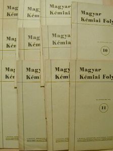 Magyar Kémiai Folyóirat 1978. (nem teljes évfolyam) [antikvár]