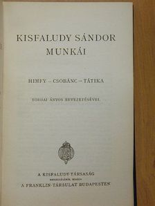 Kisfaludy Sándor - Kisfaludy Sándor munkái [antikvár]