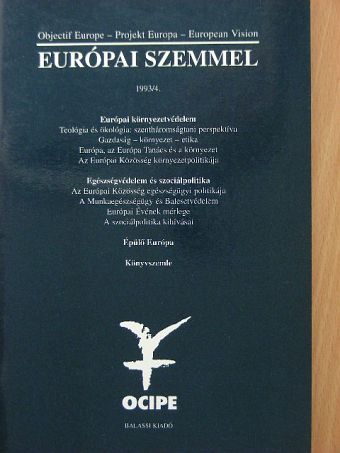 Axel De Backer - Európai szemmel 1993/4. [antikvár]