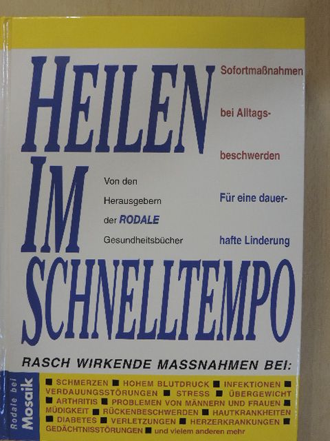 Heilen im schnelltempo [antikvár]