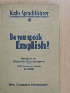 Do You Speak English? [antikvár]