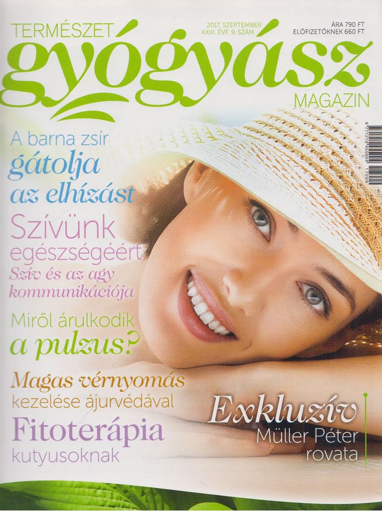 dr. Görgei Katalin (főszerk.) - Természetgyógyászat magazin 2017. Szeptember [antikvár]