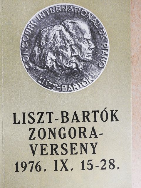Liszt-Bartók zongoraverseny 1976. [antikvár]