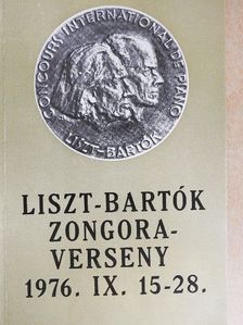Liszt-Bartók zongoraverseny 1976. [antikvár]