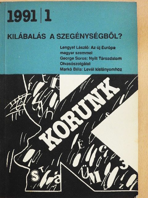 Ábrahám János - Korunk 1991. január [antikvár]