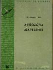 Georges Politzer - A filozófia alapelemei [antikvár]