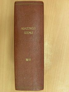A. Lentin - Nemzetközi Szemle 1958. január-december [antikvár]