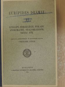 Euripides - Euripides drámái II. [antikvár]