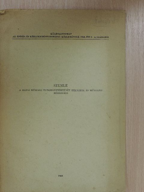 Dr. Czére Béla - Szemle [antikvár]