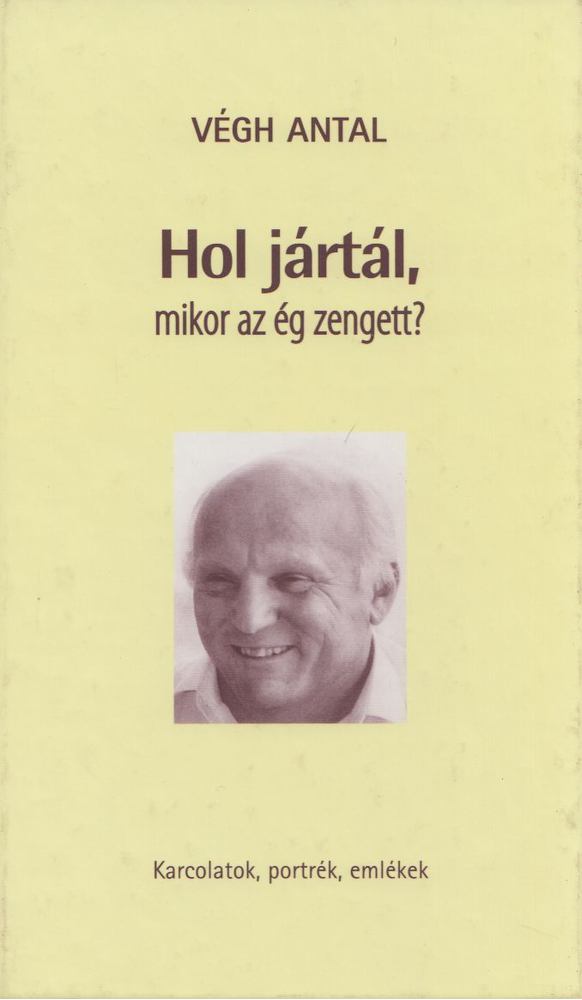 VÉGH ANTAL - Hol jártál, mikor az ég zengett? [antikvár]